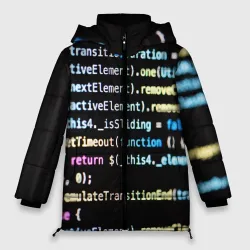 Женская зимняя куртка Oversize Программист