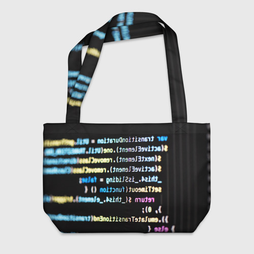 Пляжная сумка 3D Программист - фото 2