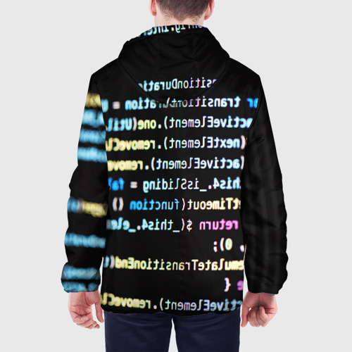 Мужская куртка 3D Программист, цвет 3D печать - фото 5
