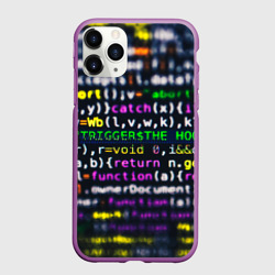 Чехол для iPhone 11 Pro матовый Программирование