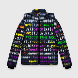 Зимняя куртка для мальчиков 3D Программирование
