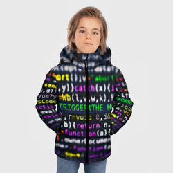 Зимняя куртка для мальчиков 3D Программирование - фото 2