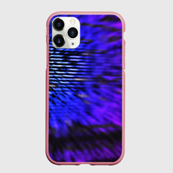 Чехол для iPhone 11 Pro Max матовый Неоновый код