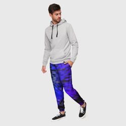 Мужские брюки 3D Неоновый код - фото 2