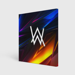 Холст квадратный Alan Walker stripes