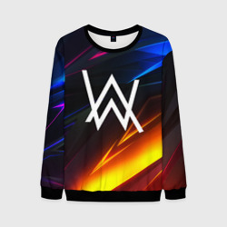 Мужской свитшот 3D Alan Walker stripes