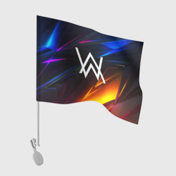 Флаг для автомобиля Alan Walker stripes