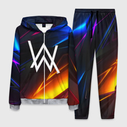 Мужской костюм 3D Alan Walker stripes