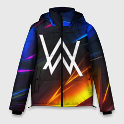 Мужская зимняя куртка 3D Alan Walker stripes