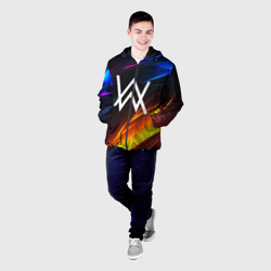 Мужская куртка 3D Alan Walker stripes - фото 2