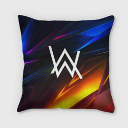 Подушка 3D Alan Walker stripes