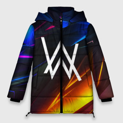 Женская зимняя куртка Oversize Alan Walker stripes