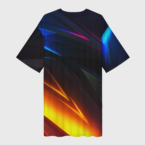 Платье-футболка 3D Alan Walker stripes, цвет 3D печать - фото 2