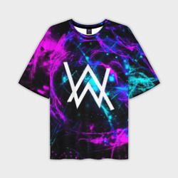 Мужская футболка oversize 3D Alan Walker