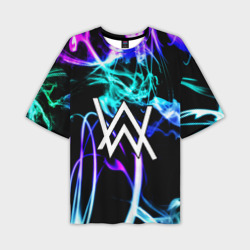 Мужская футболка oversize 3D Alan Walker