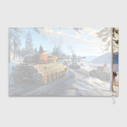 Флаг 3D Советский танк - фото 2