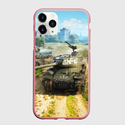 Чехол для iPhone 11 Pro Max матовый Танки