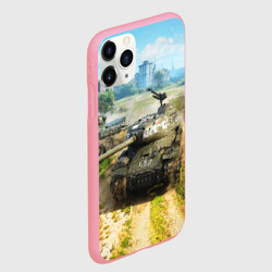 Чехол для iPhone 11 Pro Max матовый Танки - фото 2
