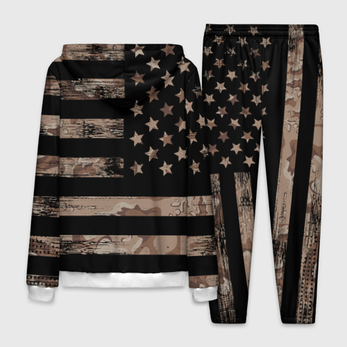 Мужской костюм 3D American Flag Camo - фото 2