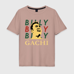 Мужская футболка хлопок Oversize Billy Gachi