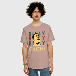Мужская футболка хлопок Oversize Billy Gachi - фото 2