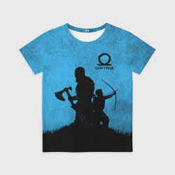 Детская футболка 3D God of War