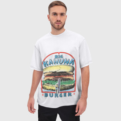 Мужская футболка oversize 3D Big Kahuna Burger - фото 2