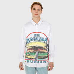 Мужская рубашка oversize 3D Big Kahuna Burger - фото 2