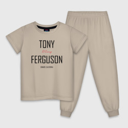 Детская пижама хлопок Tony Ferguson