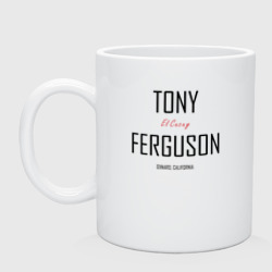 Кружка керамическая Tony Ferguson