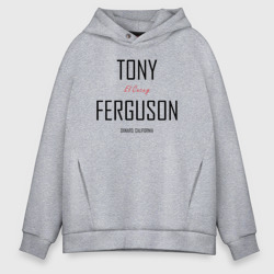 Мужское худи Oversize хлопок Tony Ferguson