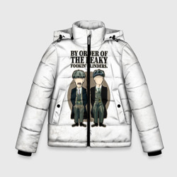 Зимняя куртка для мальчиков 3D Острые козырьки