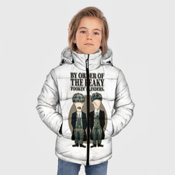 Зимняя куртка для мальчиков 3D Острые козырьки - фото 2