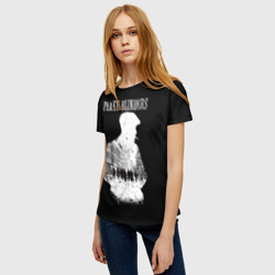 Женская футболка 3D Острые козырьки - фото 2