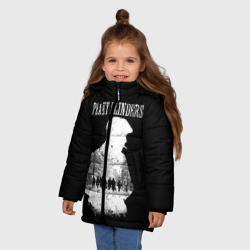 Зимняя куртка для девочек 3D Острые козырьки - фото 2