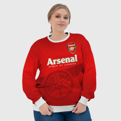Женский свитшот 3D Arsenal, цвет 3D печать - фото 6
