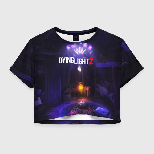 Женская футболка Cropp-top DYING LIGHT 2 Фото 01 Женская футболка Cropp-top DYING LIGHT 2 Фото 01