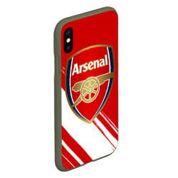 Чехол для iPhone XS Max матовый Arsenal - фото 2