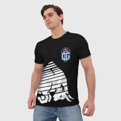 Мужская футболка 3D OG team бык bull - фото 2