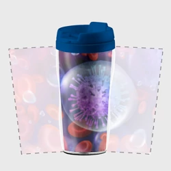 Термокружка-непроливайка Лейкоциты и клетка - фото 2