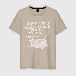 Мужская футболка хлопок Dance to the radio