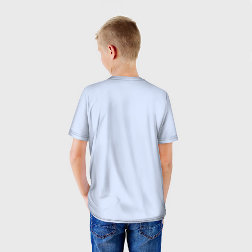 Детская футболка 3D Танк, цвет 3D печать - фото 4