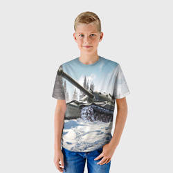 Детская футболка 3D Танк - фото 2