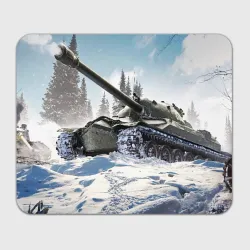 Прямоугольный коврик для мышки Танк