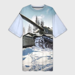 Платье-футболка 3D Танк