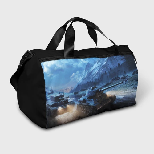 Сумка спортивная 3D Танк