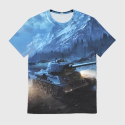 Мужская футболка 3D Танк