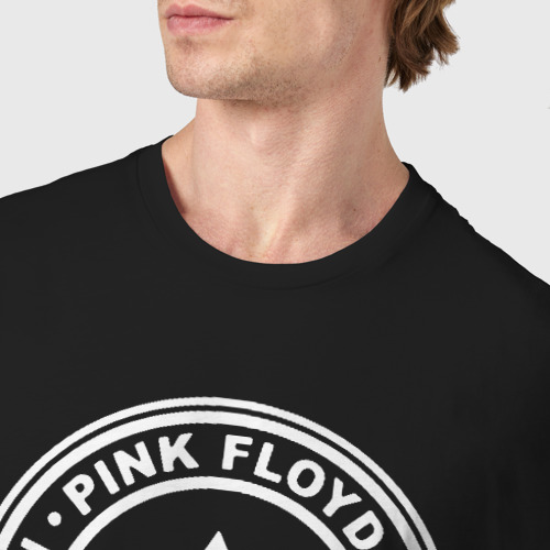 Мужская футболка хлопок Pink Floyd, цвет черный - фото 6