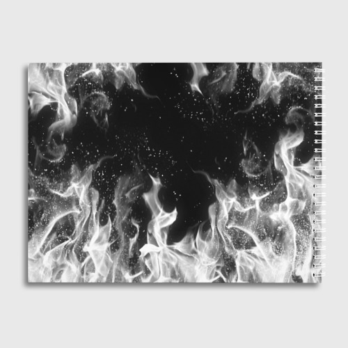 Альбом для рисования Черный Клевер дымящийся фон - фото 2