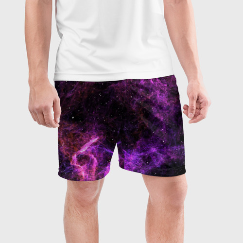 Мужские шорты спортивные Темная Материя, цвет 3D печать - фото 3